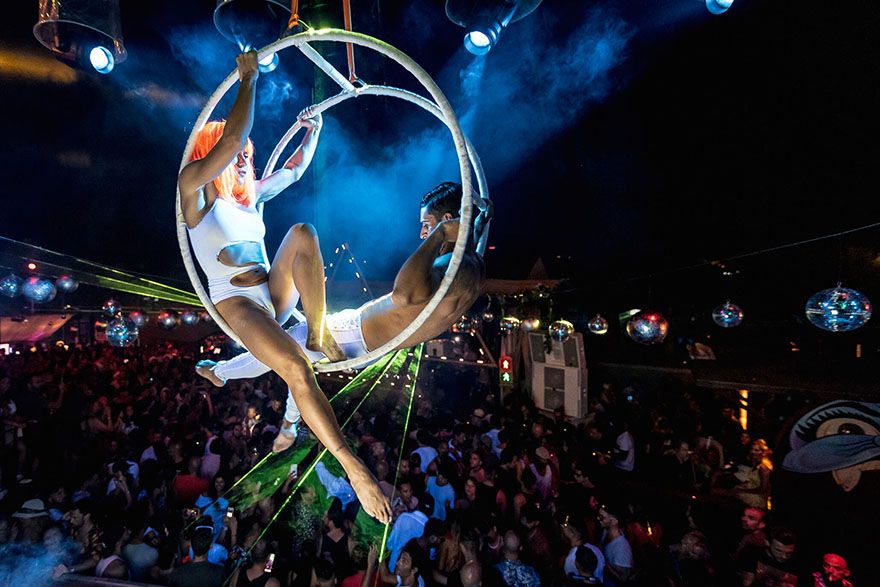 Who Cares at Cova Santa Ibiza day performers